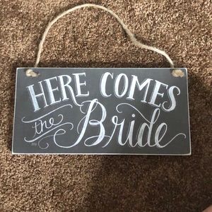 BRAND NEW ring bearer sign